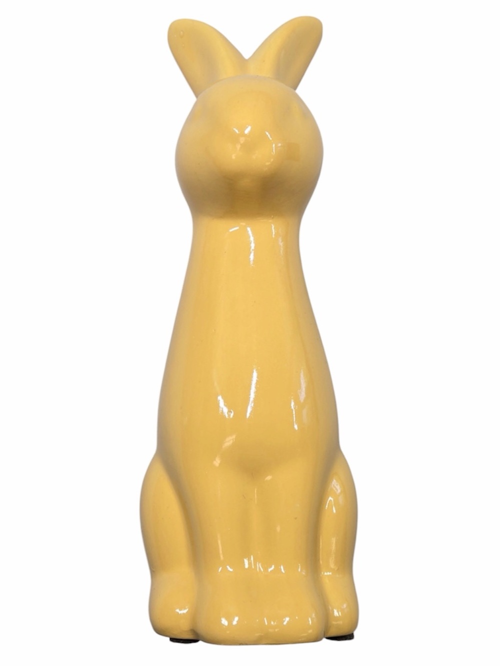 Ceramic Decorative Bunny Yellow 8975